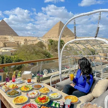 Tree Lounge Pyramids View Inn , Sphinx Giza Kafret el-Gabal Extérieur photo
