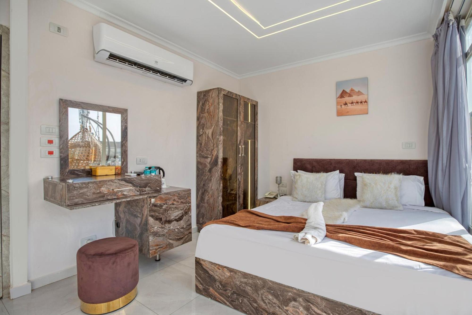Tree Lounge Pyramids View Inn , Sphinx Giza Kafret el-Gabal Extérieur photo
